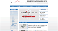 Desktop Screenshot of crosstechnologies.com